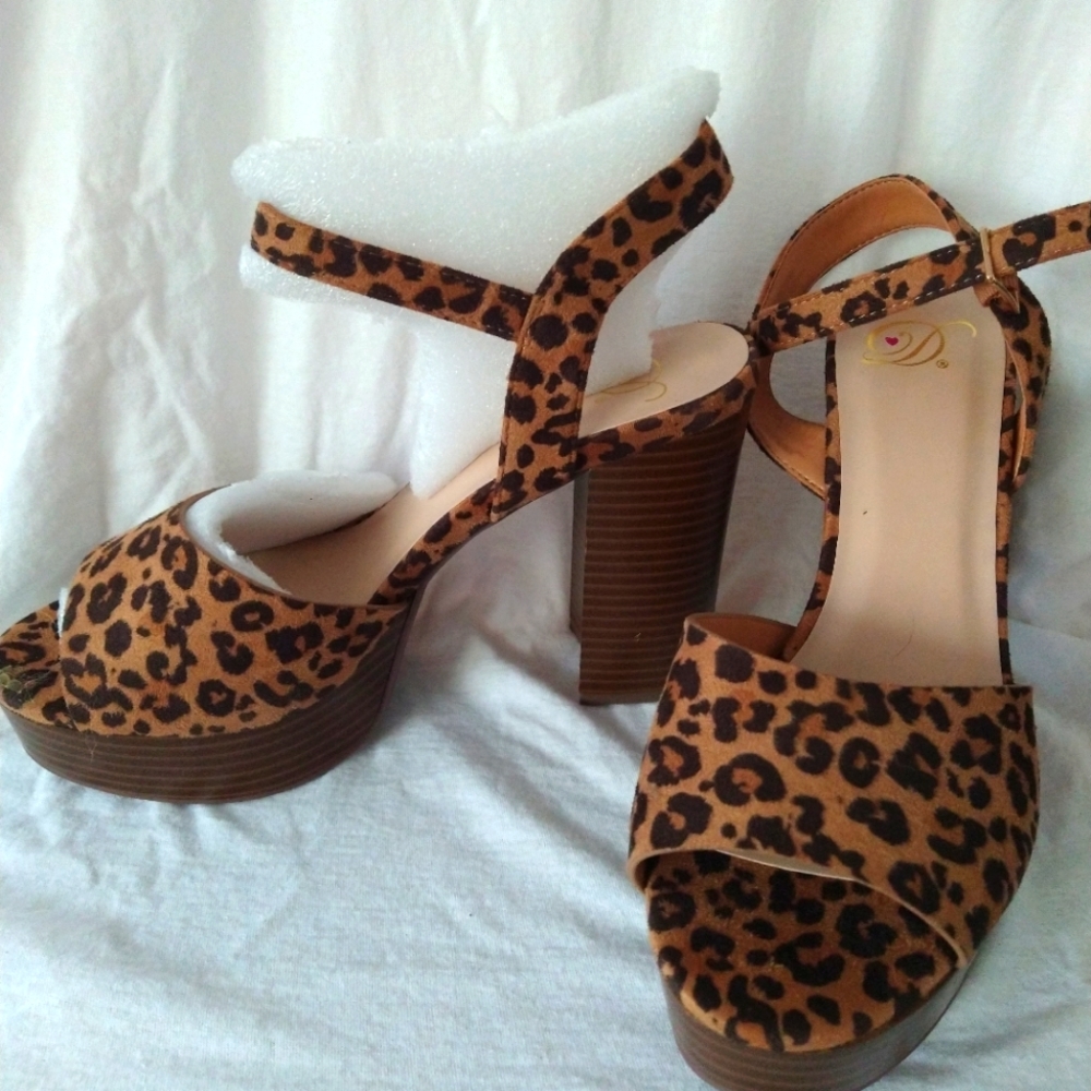 Leopard print shoes